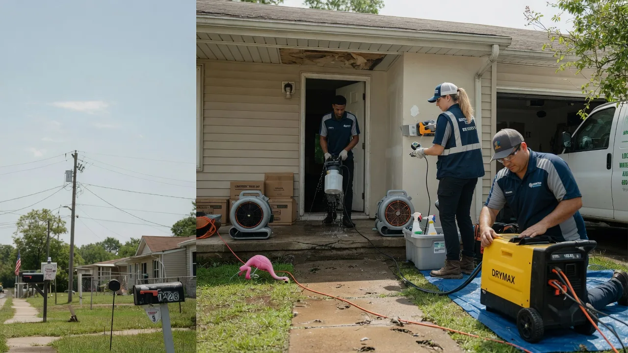 Storm Damage Water Removal in Atoka, OK near me